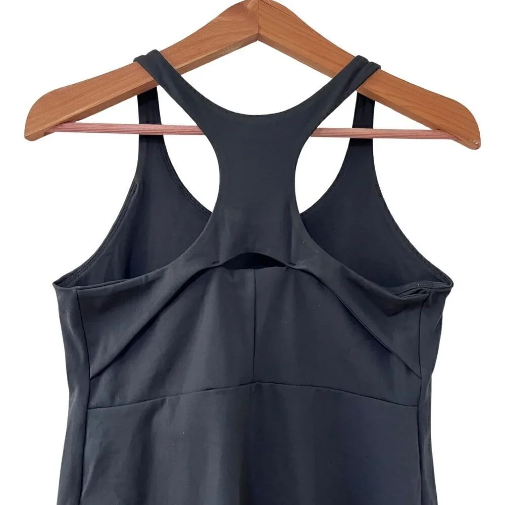 J Crew Racerback Active Dress Shorts Liner Size S Black Athletic Gym Workout NWT